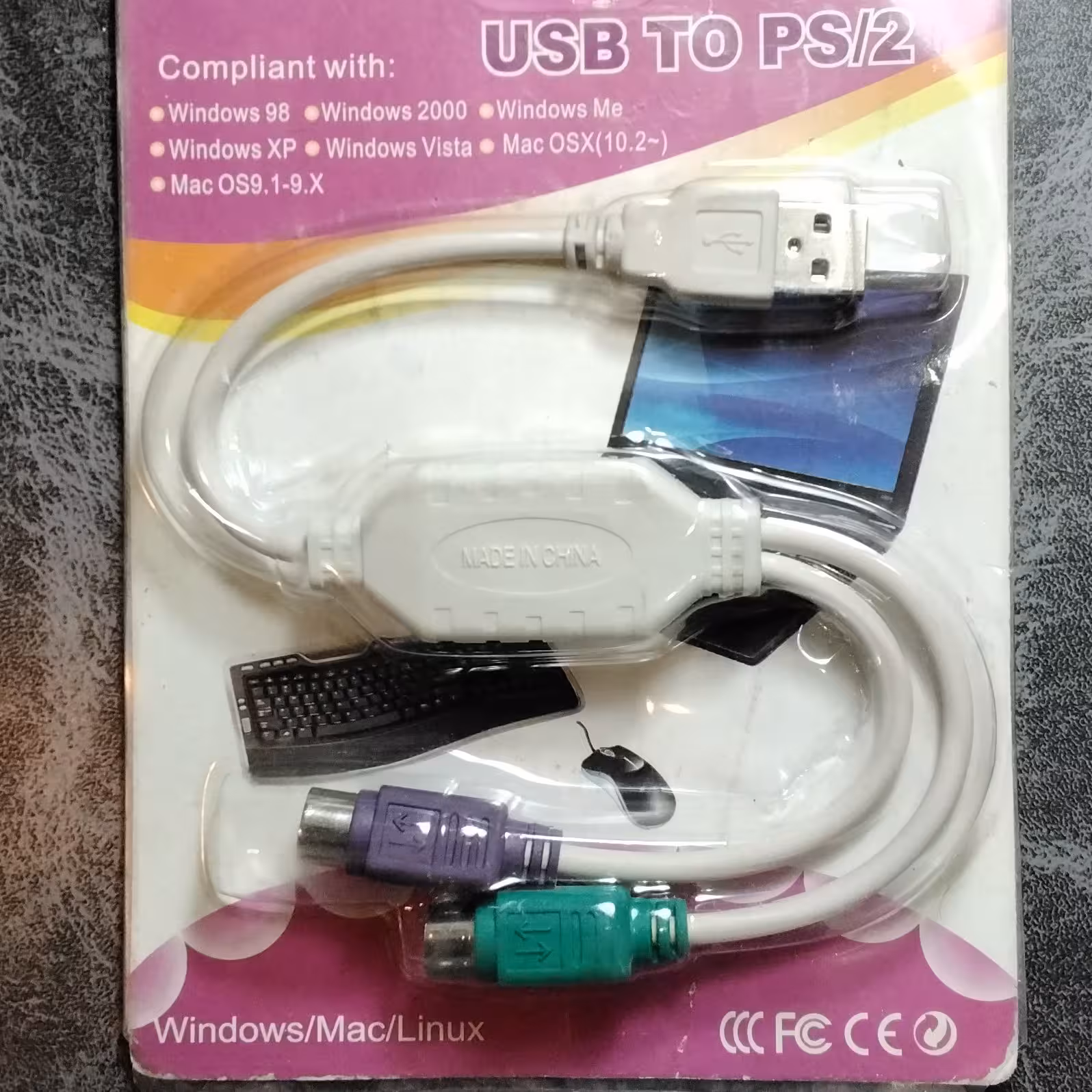تبدیل usb به ps2