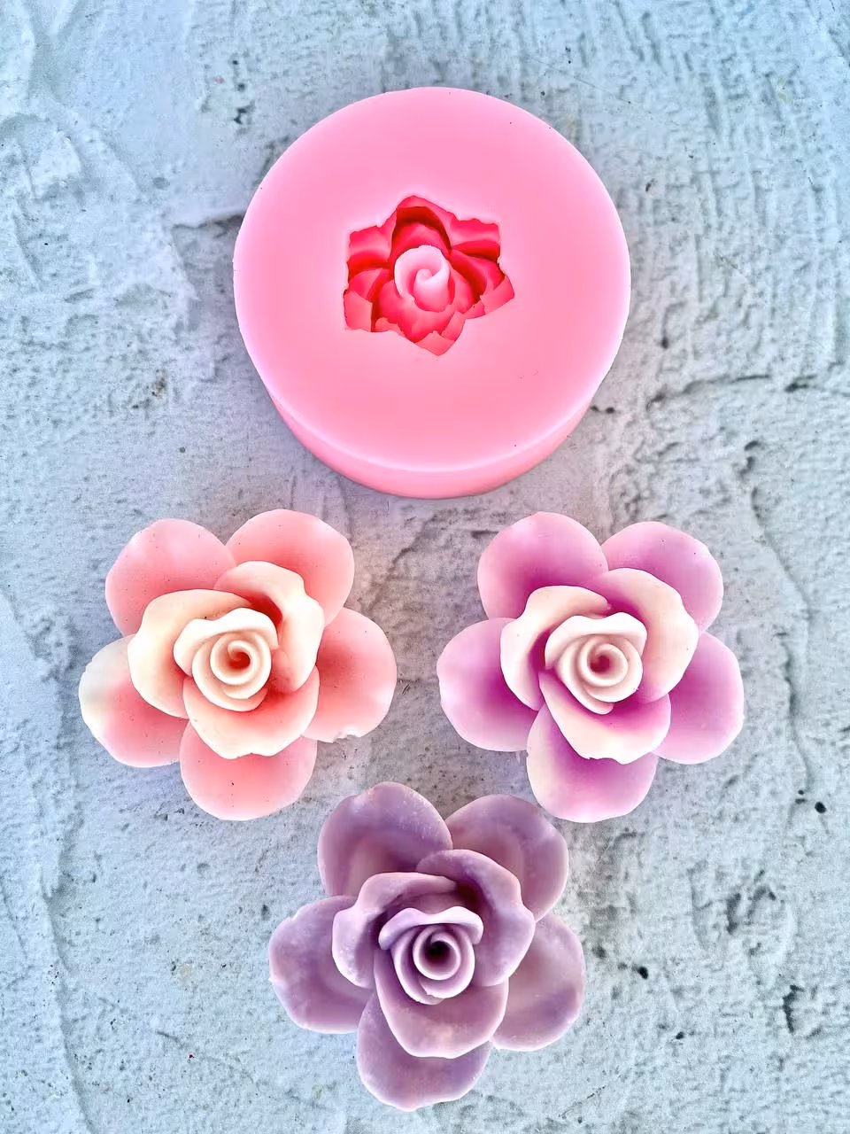 قالب سیلیکونی رز لوسیا