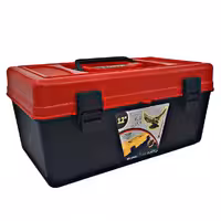 جعبه ابزار تمام پلاستیکی سایز 12 اینچ برند فلایر Flyer کد کالا H-D.12