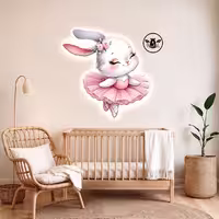 پنل نوری طرح خرگوش بانی