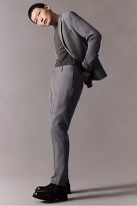 شلوار مردانه قدم تناسب باریک اورجینال H&M