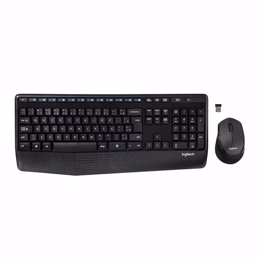 کیبورد و موس لاجیتک بی سیم MK345