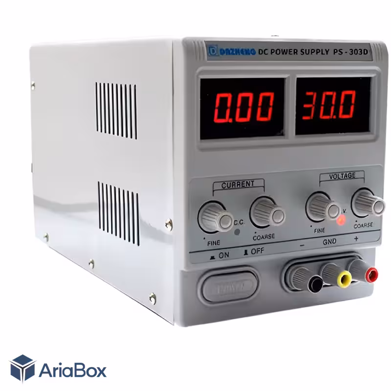 منبع تغذیه 30 ولت 3 آمپر داژنگ مدل DAZHENG PS-A303D