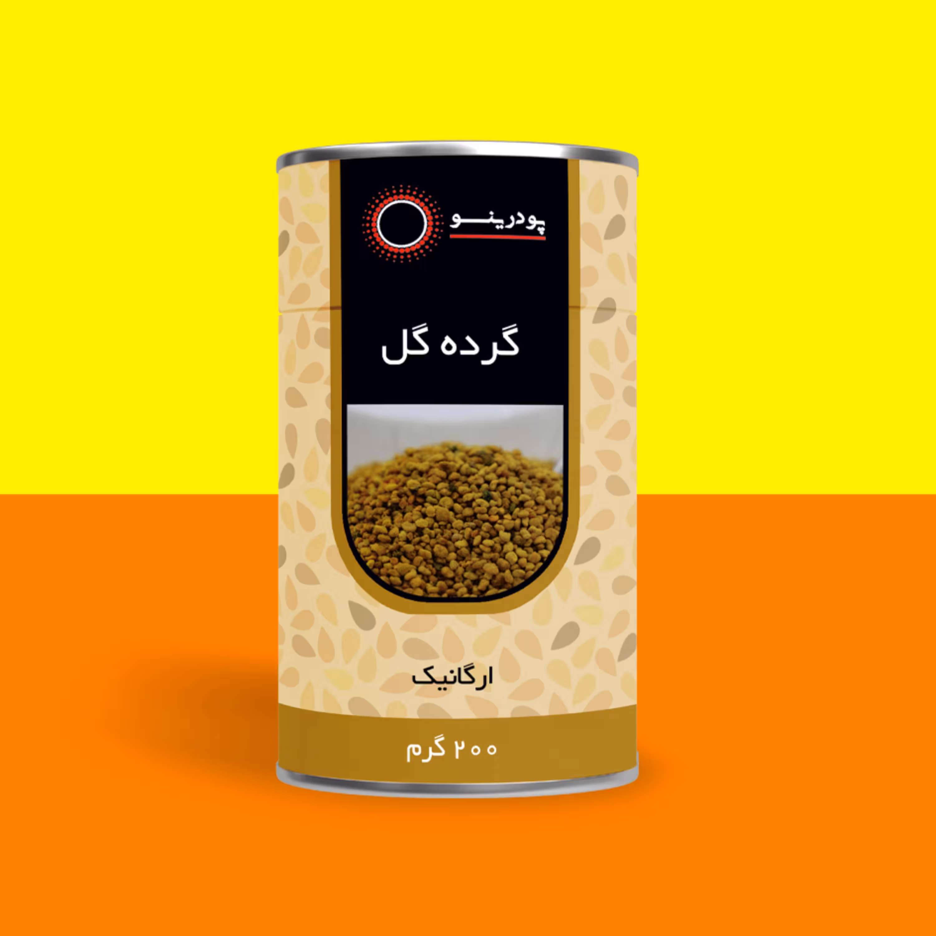 گرده گل 200 گرمی برند پودرینو