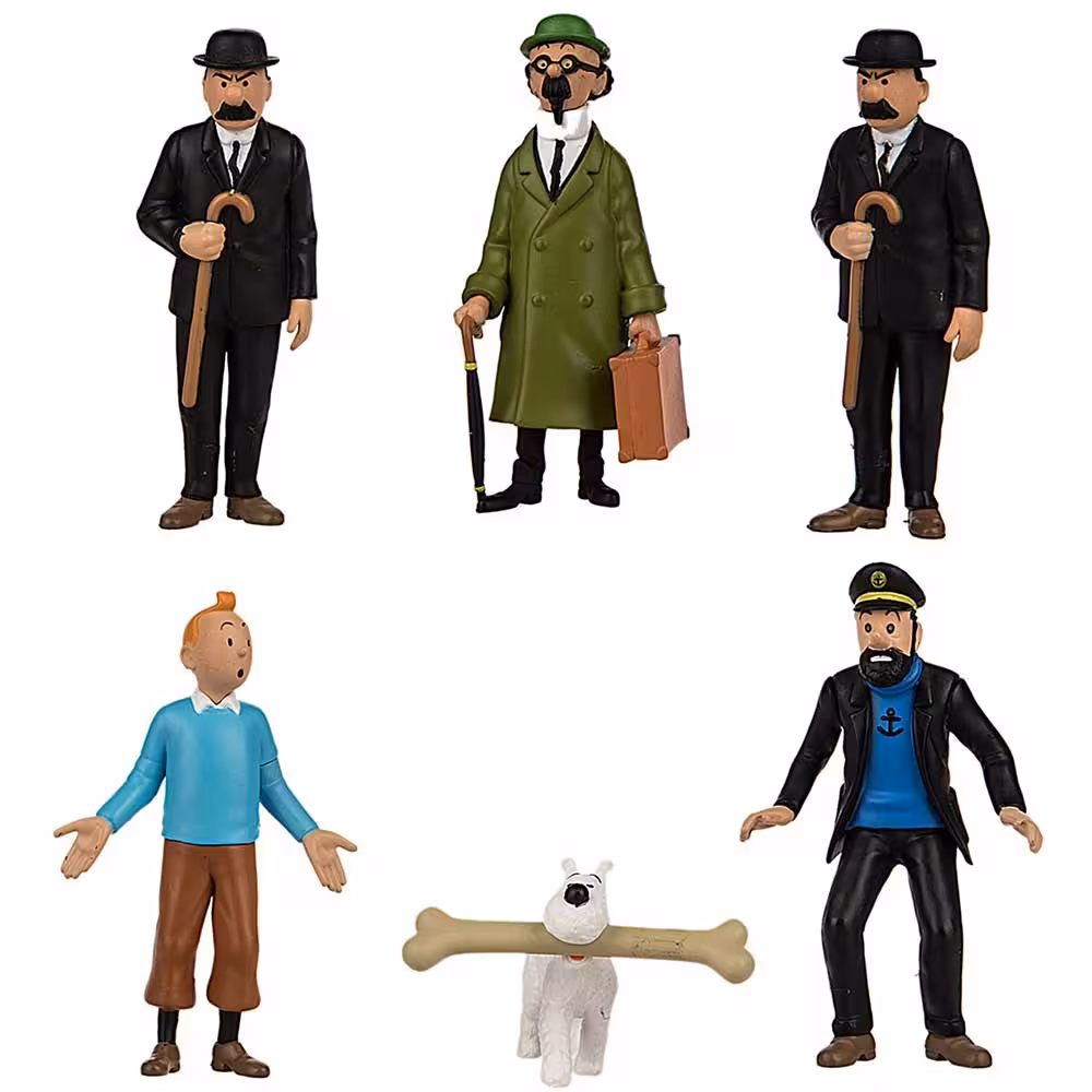 فیگور تن تن TinTin اورجینال اسنوی، کاپیتان هادوک، پروفسور