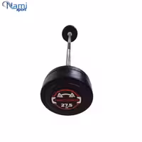 باربل صاف رکورد وزن 27.5 کیلوگرم Straight barbell