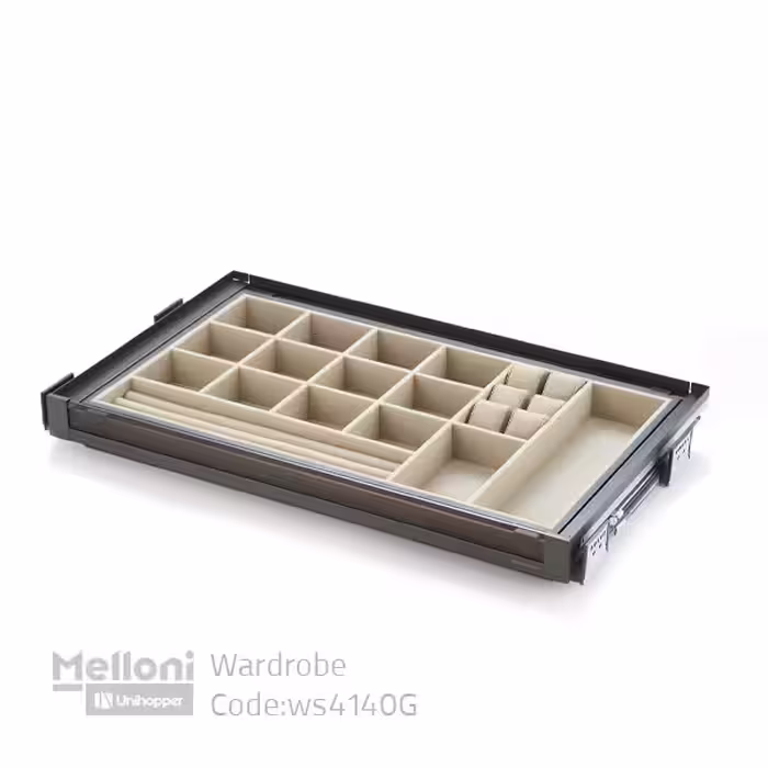 جای اکسسوری ملونی WS4140G - یراقینو فروش یراق آلات کابینت و درب