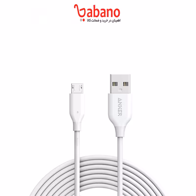کابل تبدیل microUSB انکر مدل PowerLine a8132