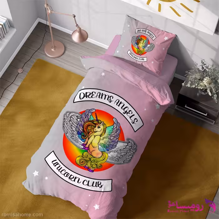 قیمت و خرید روتختی طرح unicorn club یک نفره برند دکو کد Bd730