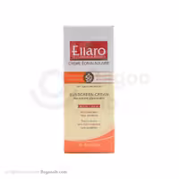 کرم ضد آفتاب الارو SPF50 مناسب انواع پوست بژ طبیعی 50 میلی‎ لیتری