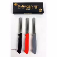 چاقوی آشپزخانه خردکن دنده دار مدل Micro | بسته 3 عددی Solingen آلمان | تیغه فولادی اصل سولینگن