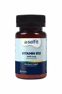 قرص ویتامین B12 برند Selfit - بسته 100 عددی