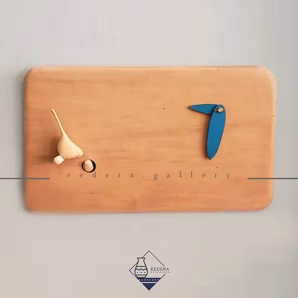 ساعت دیواری مادر و پرنده