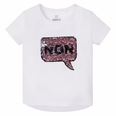 تیشرت بچگانه برند آلمانی pepperts سایز 6تا8 سال مدل پولک برگردان