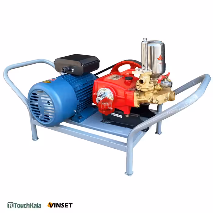 سمپاش برقی 5 اسب کایجلی تکفاز | پمپ 90 بار میتسوبیشی