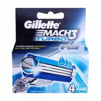 تیغ یدک ژیلت مدل MACH3 TURBO بسته4عددی