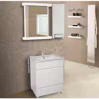 روشویی کابینت دار آنجلا زمینی 62 سانت