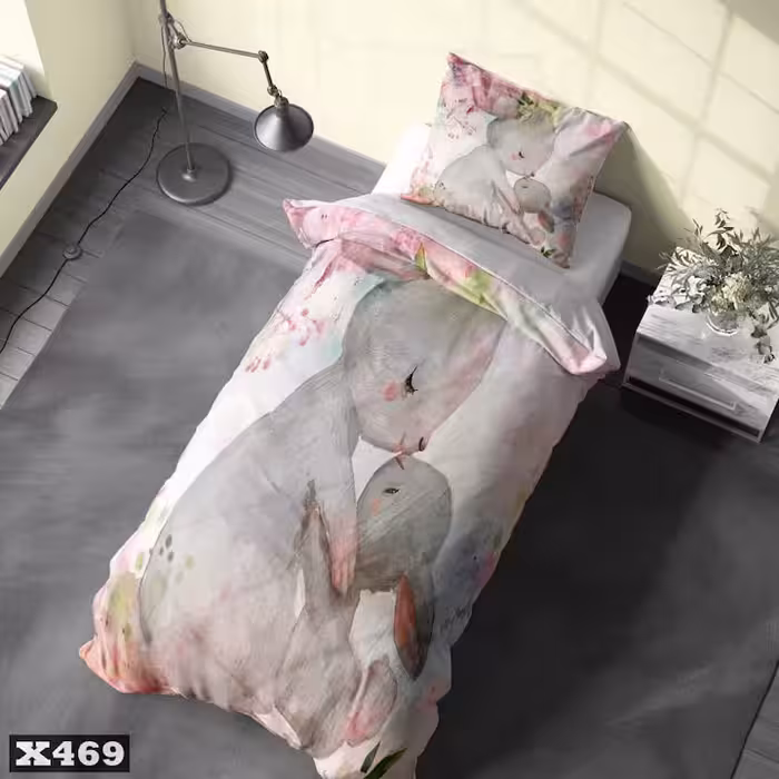 روتختی کودکانه طرح خرگوش کد 469