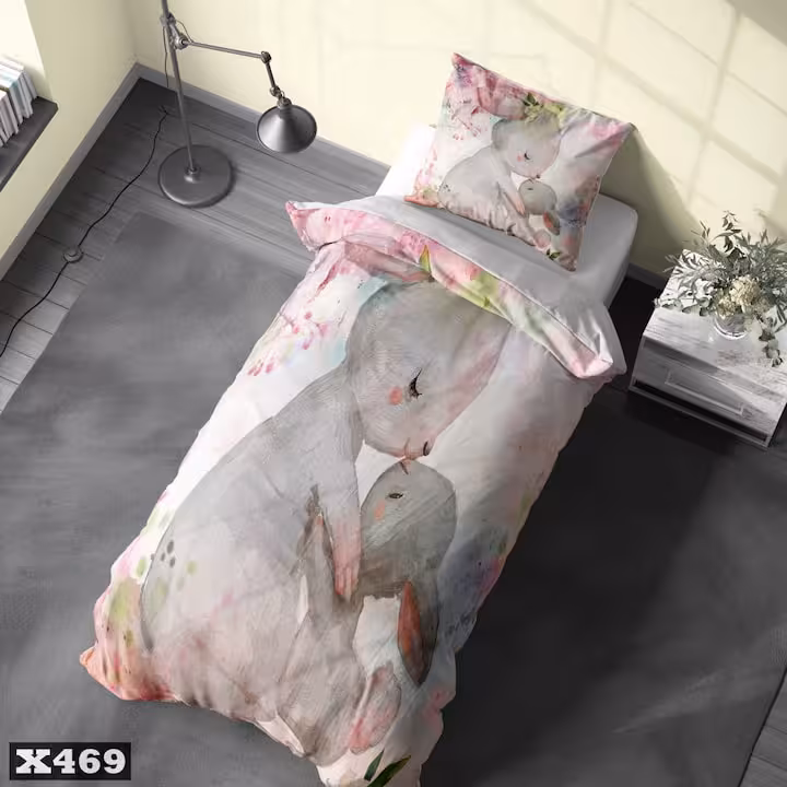 روتختی کودکانه طرح خرگوش کد 469