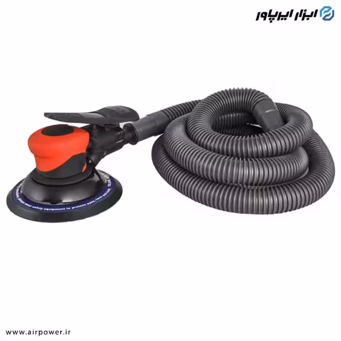 سنباده لرزان بادی APT تایوان وکیوم دار 6 اینچ با لوازم مدل AP-166-6133C