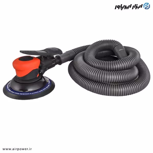 سنباده لرزان بادی APT تایوان وکیوم دار 6 اینچ با لوازم مدل AP-166-6133C