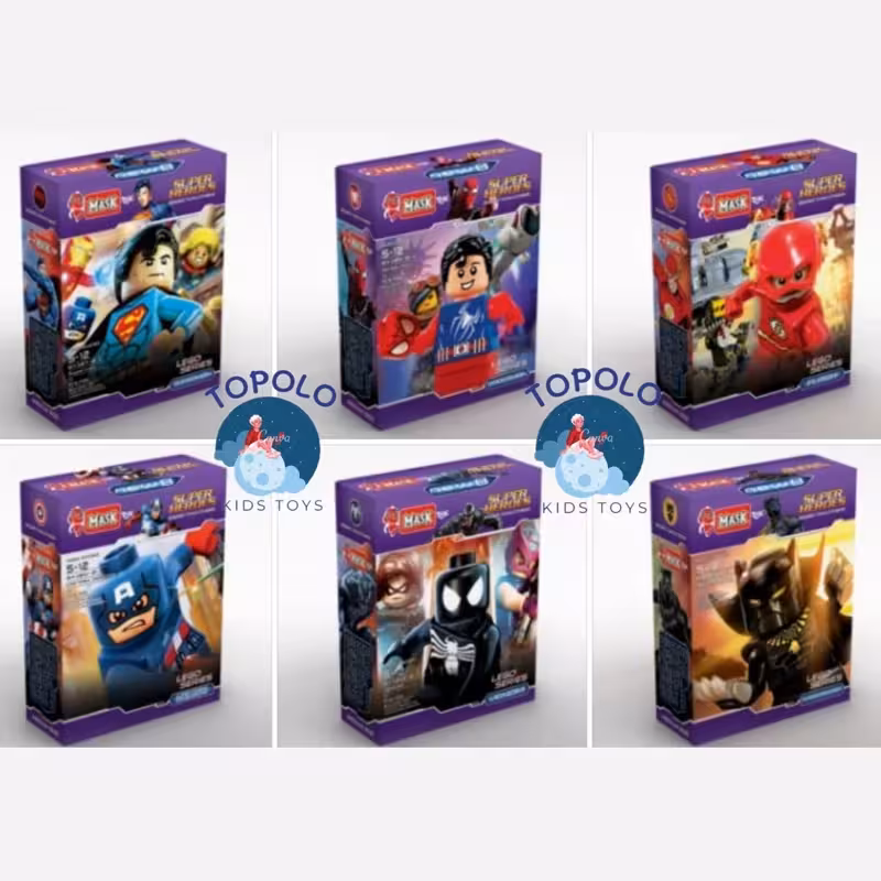 لگو آدمک سری ابر قهرمانان (پس کرایه)