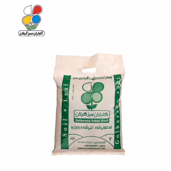 بستر آماده کشت ظرفیت 6 لیتری بسته بندی نایلونی