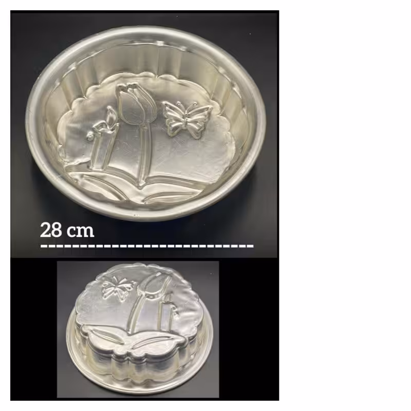 قالب آلومینیوم شمع و گل و پروانه عرفان