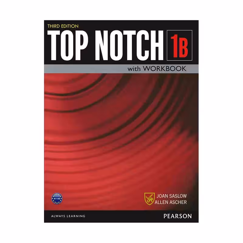 کتاب Top Notch 3rd 1B اثر Joan Saslow and Allen Ascher انتشارات جنگل