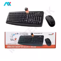 کیبورد ماوس بی‌سیم جنیوس مدل Smart KM-8100