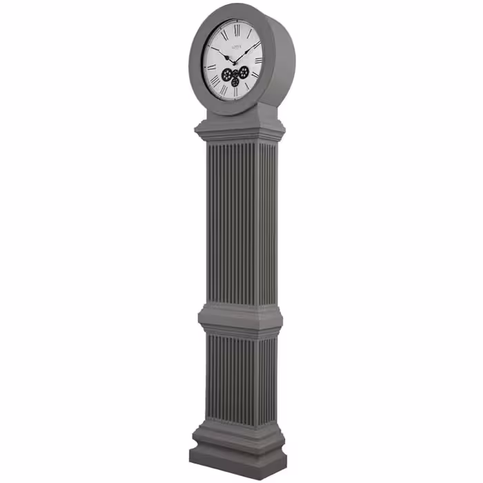 ساعت کنارسالنی چرخ دنده ای چوبی لوتوس کد محصول: GC-XL-227-CAVALLIWH& BR&GRAY