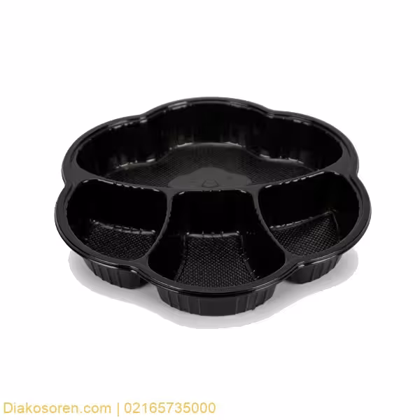 ظرف چهارخانه M4 مهرپارسا با درب (200 عدد)