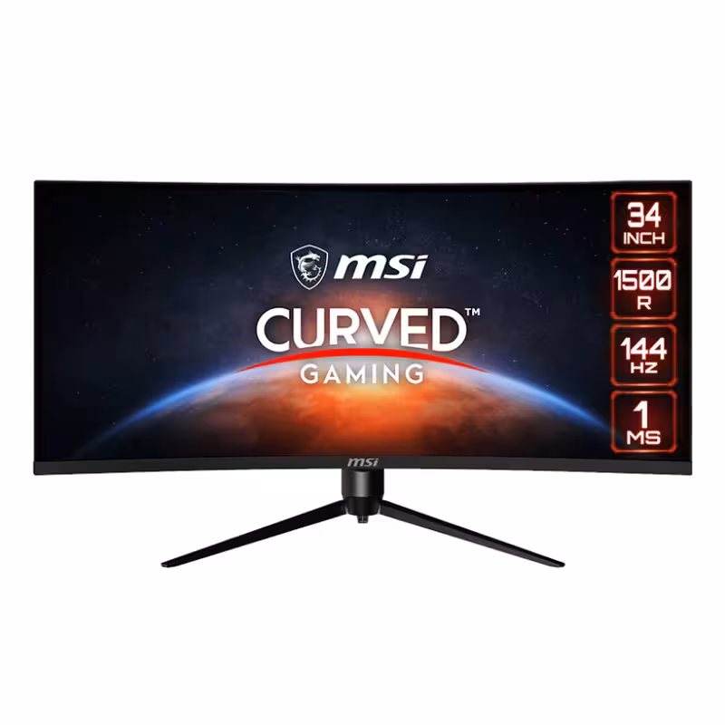 خرید و قیمت مانیتور ام اس آی سایز 34 اینچ مدل MSI Optix MAG342CQR