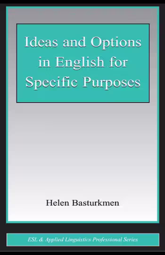 خرید و دانلود نسخه کامل کتاب Ideas and Options in English for Specific Purposes (ESL &amp; Applied Linguistics Professional Series)