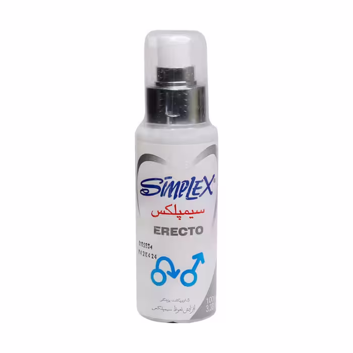 ژل لوبریکانت سیمپلکس مدل Erecto حجم 100 میلی‌لیتر | Simplex Erecto Lubricant Gel