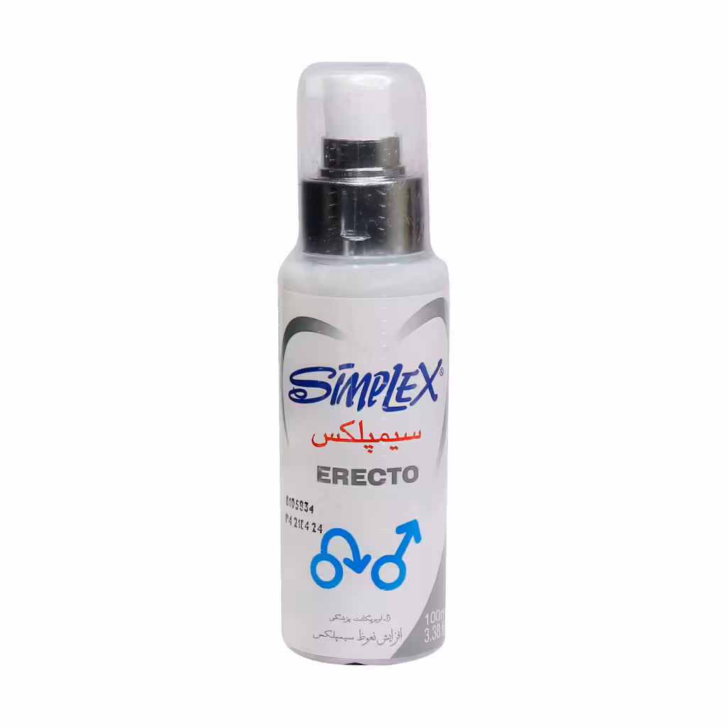 ژل لوبریکانت سیمپلکس مدل Erecto حجم 100 میلی‌لیتر | Simplex Erecto Lubricant Gel