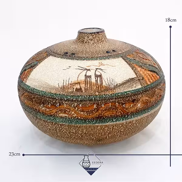 گلدان گوی بزرگ