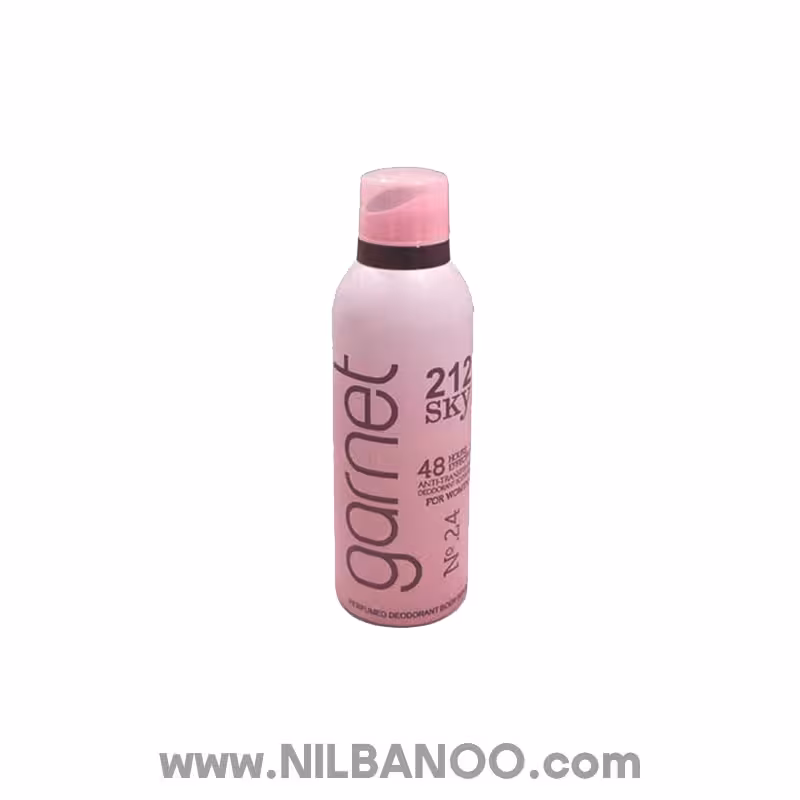 اسپری بدن زنانه گارنت مدل 212 SKY