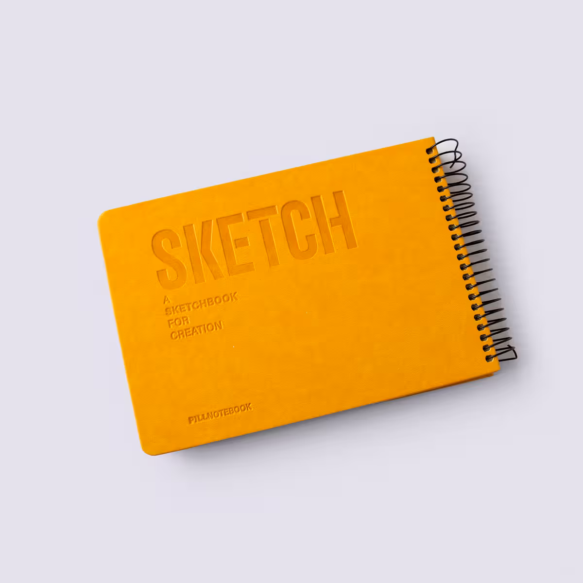 دفتر طراحی آ5 SKETCH زرد پیل (PILL)