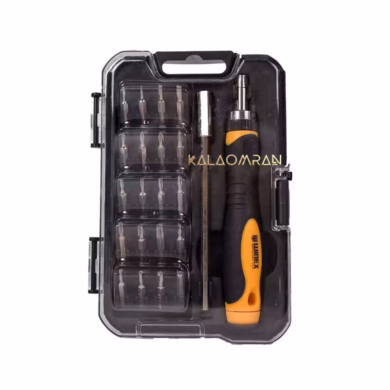 مجموعه 22 عددی پیچ گوشتی و سری پیچ گوشتی وینکس مدل EH2511