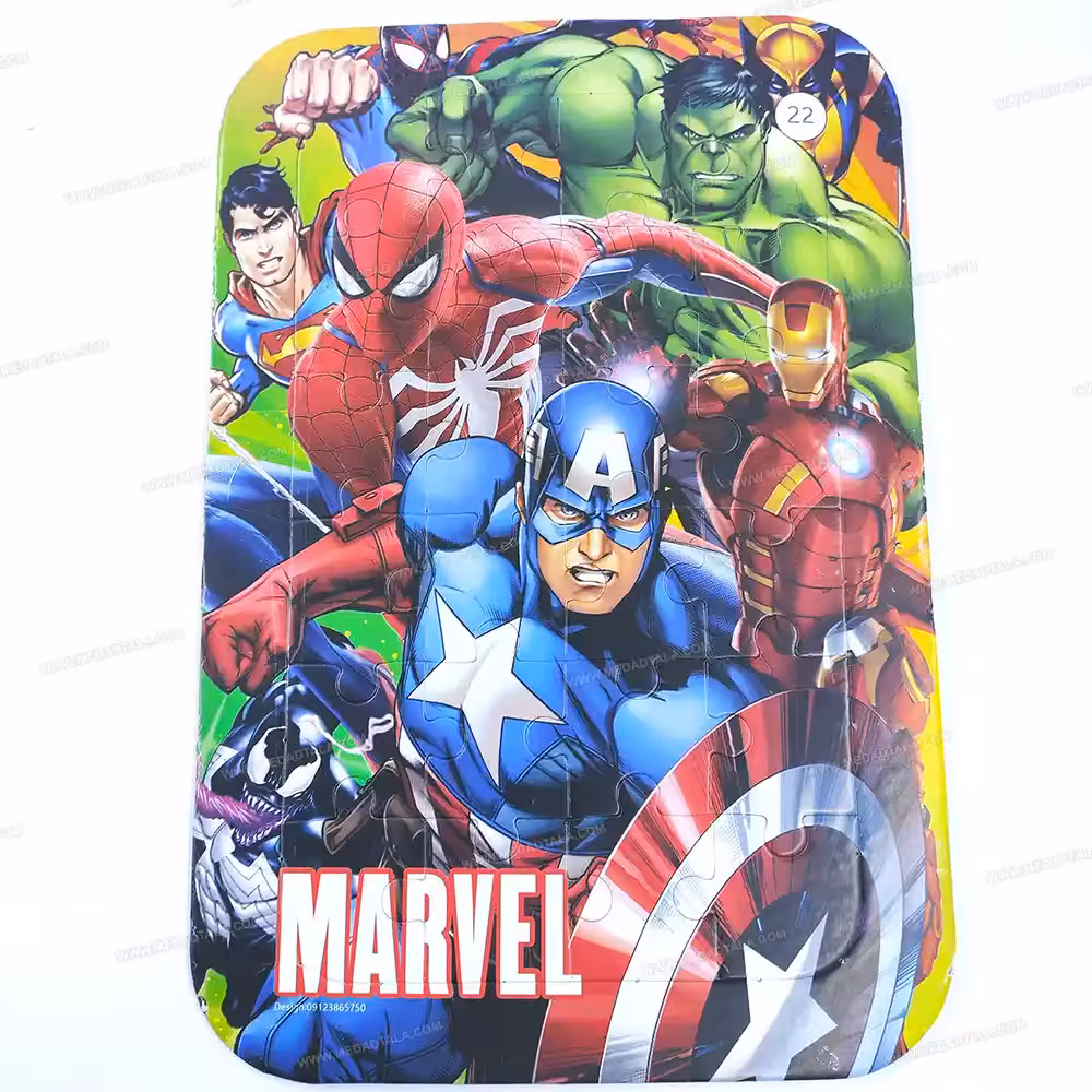 پازل پشت وایت بردی مارول MARVEL