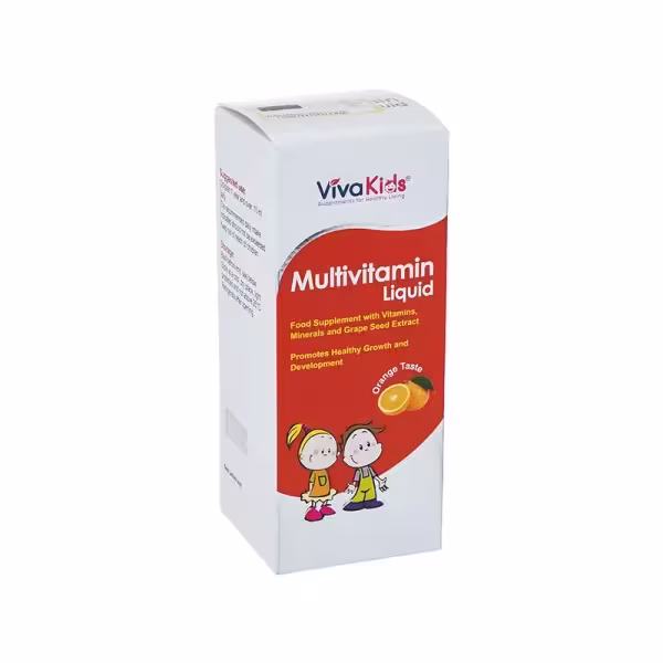 شربت مولتی ویتامین ویواکیدز 200 میلی لیتر