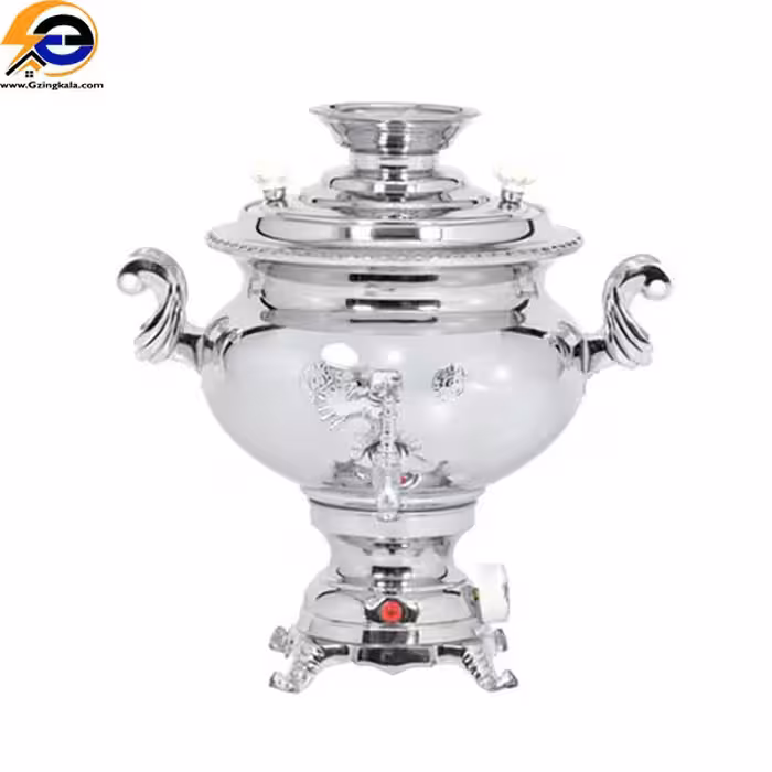 سماور برقی 10 لیتری برادران سیفی مدل صدفی