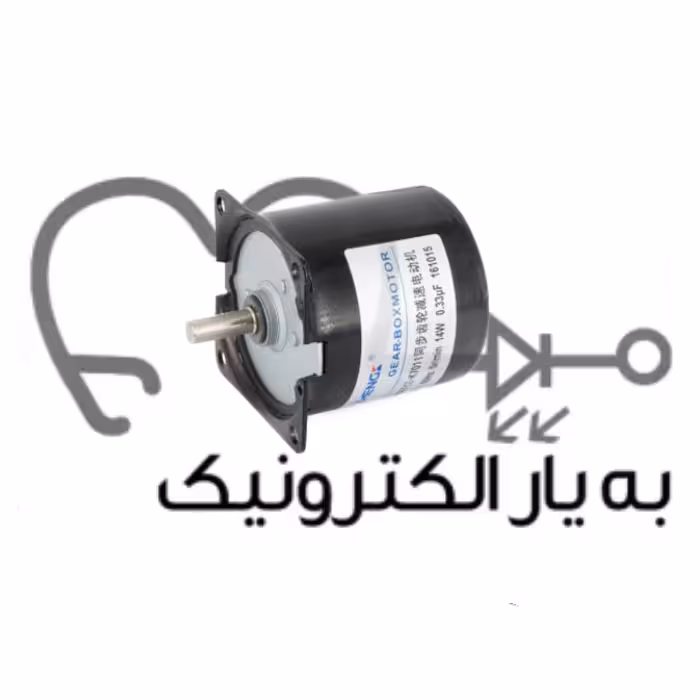 موتور گیربکس AC  ای سی (220V 2.5RPM) 60KTYZ