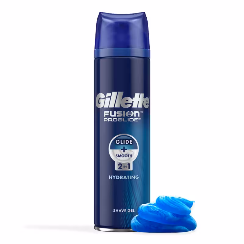 ژل اصلاح مردانه ژیلت آبرسان پوست مدل Fusion ProGlide