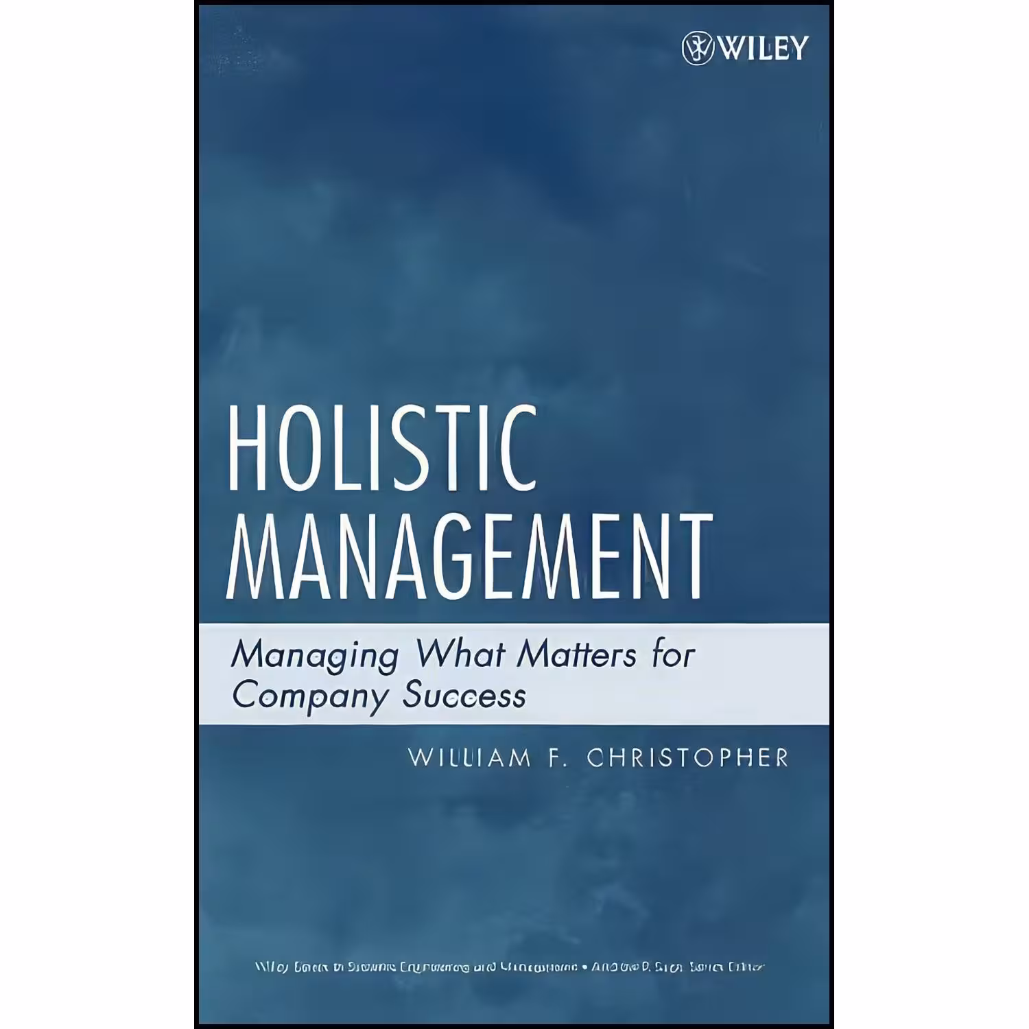 کتاب زبان اصلی Holistic Management اثر William F Christopher