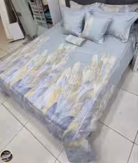 روتختی دونفره هشت تکه برند Maxxira (آبی)