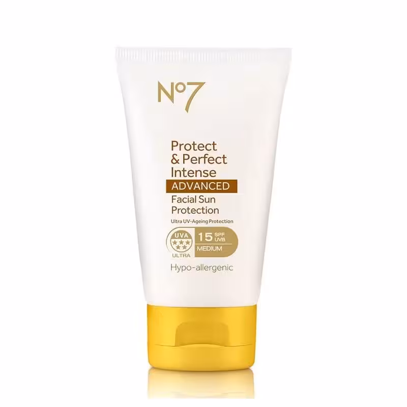 قیمت و خرید محافظ پوست نامبر سون مدل Protect &amp; Perfect Intense ADVANCED Facial Suncare SPF15 50ml اورجینال