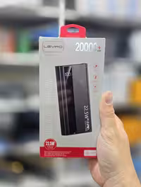 پاوربانک 20000mAh فست شارژر 22.5W وات LEVINO
