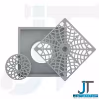 کفشور 20*20 پارکینگ با طراحی انحصاری باخروجی 100 میلی متر جهانیار (بسته بندی نایلون)